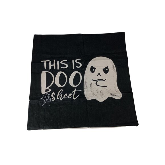 Halloween Ghost Decorations Pillow Cover 18x18 Inch for Sofa Couch - Picture 3 of 5